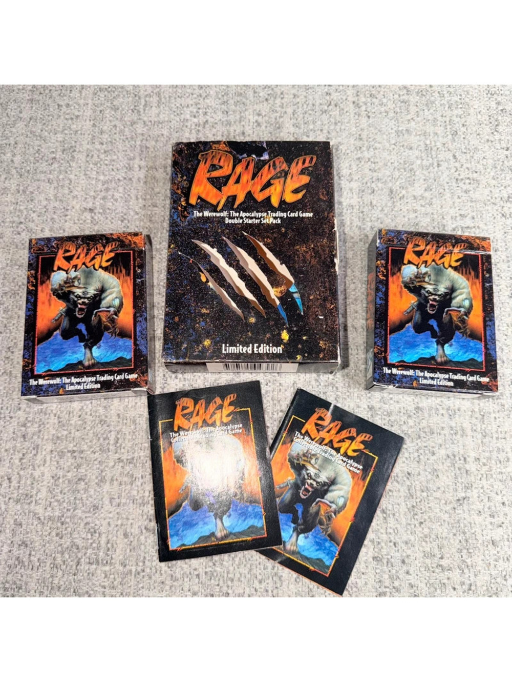 VTG Rage Werewolf The Apocalypse Trading Card Game Limited Edition Starter Set